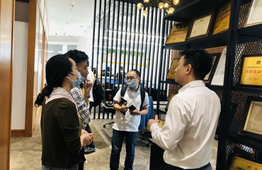极悦注册员工参观培训