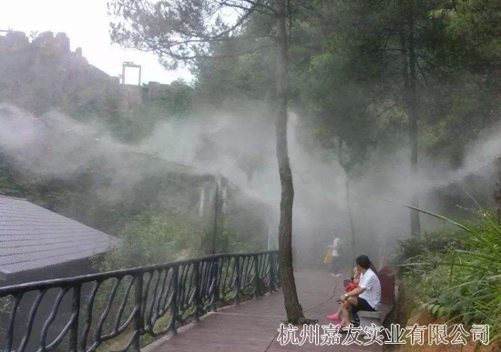 极悦注册喷雾降温降尘设备