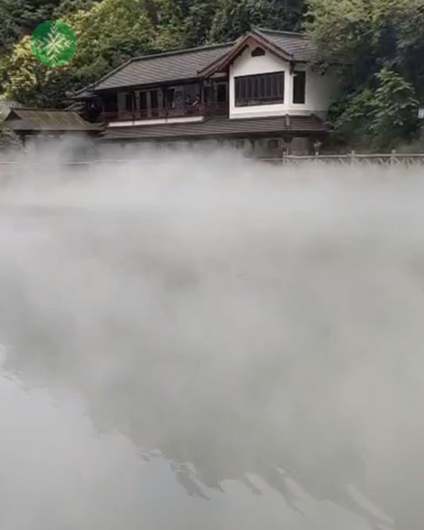 广州极悦为桐庐天子地景区安装雾森系统造雾降温