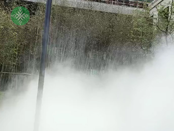 广州圣域嘉房地产开发有限公司售楼部-喷雾造景4