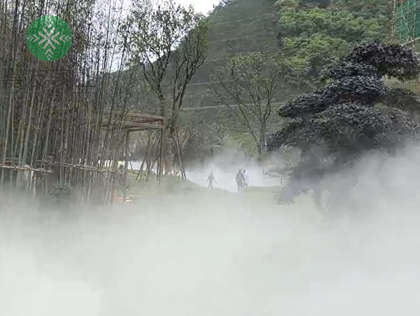 广州圣域嘉房地产开发有限公司售楼部-喷雾造景2