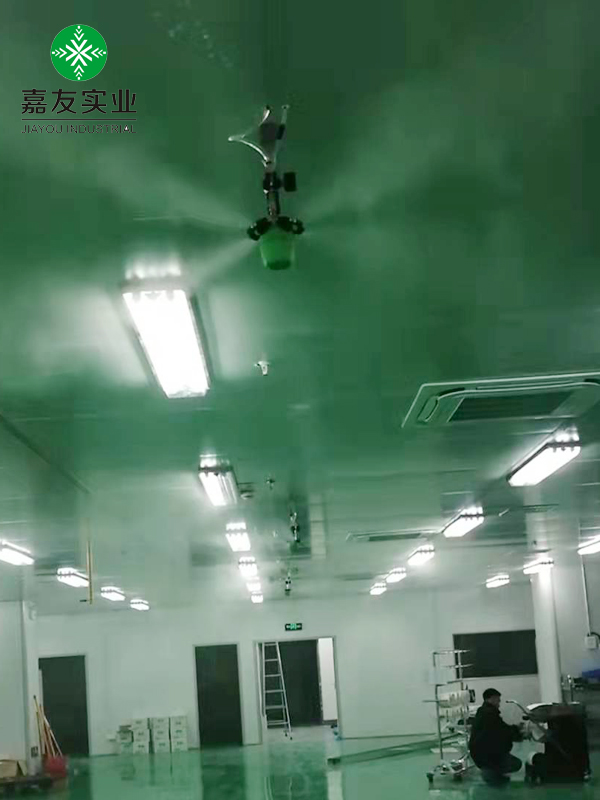 广州极悦携手大都市装饰制定国冶星智造电子车间加湿方案