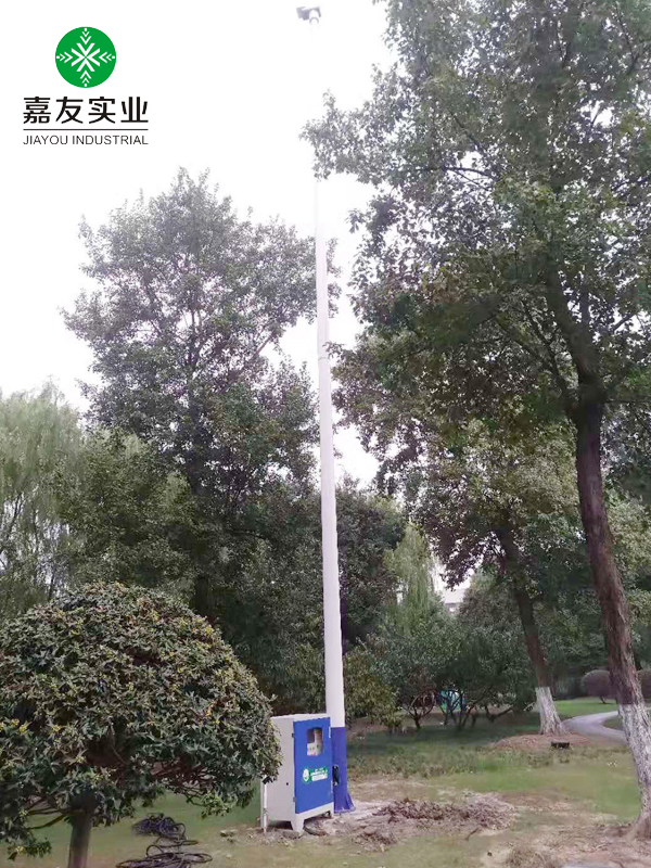 广州极悦制定落实南浔城投城市园林道路雾桩降尘方案