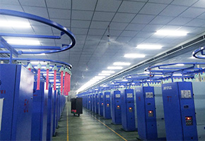 极悦注册为福建长乐轻纺公司提供纺织车间加湿方案