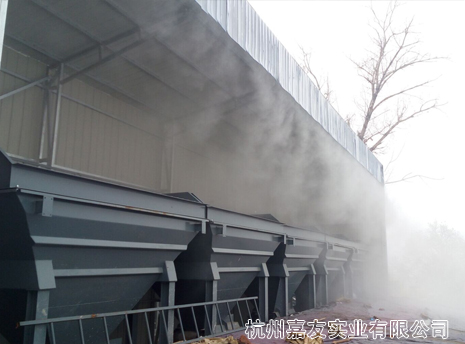 无锡华通公路机械有限公司选购极悦注册喷雾除尘系统