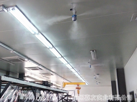 广州创嘉印刷文化公司干雾加湿案例