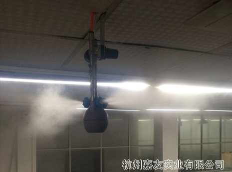 极悦注册为广州飞鸿印务提供干雾加湿解决方案