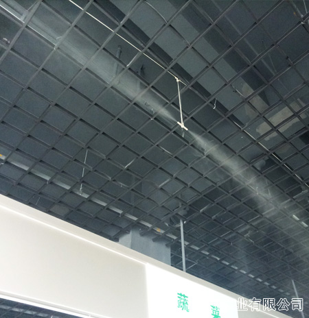 极悦注册喷雾降温设备安装图片4