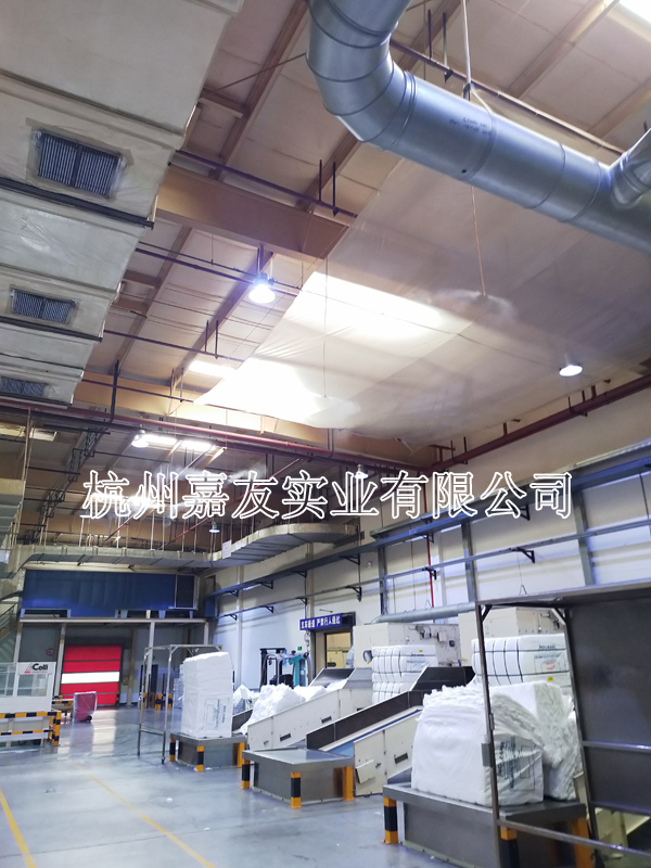 德沃尔无纺布（广州）有限公司-无纺布车间加湿器1